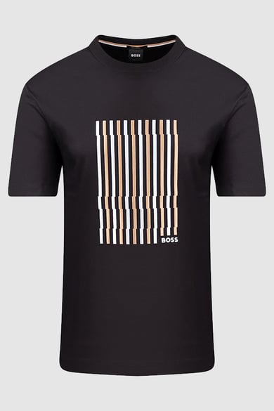 ΜΠΛΟΥΖΑ T-SHIRT BOSS - 001 ΜΑΥΡΟ